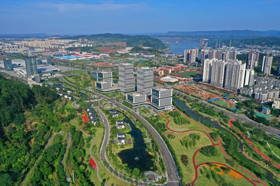 资料图片，宜宾科创城。曾朗/摄