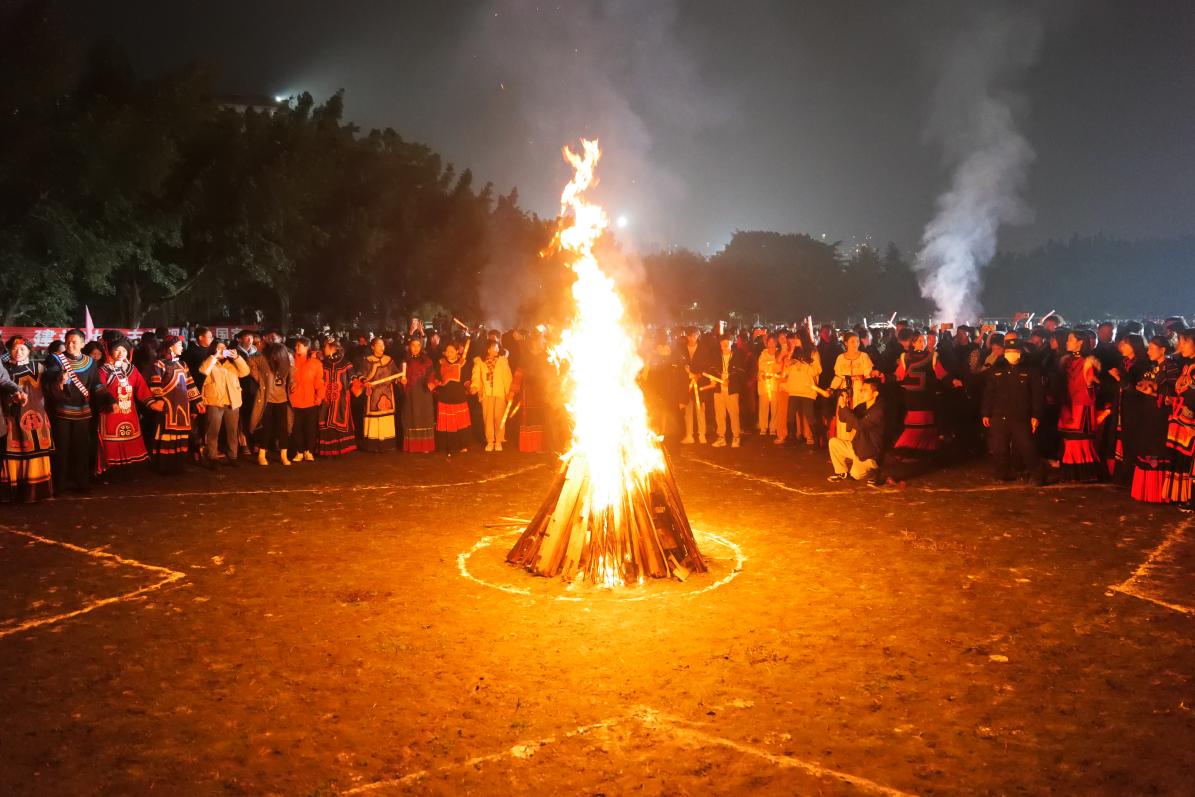 我院成功举办欢庆彝族年共圆中国梦活动